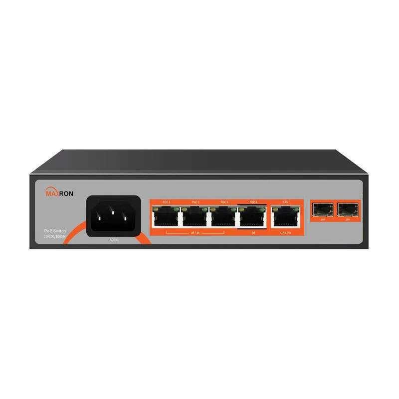 سوئیچ 4 پورت POE MAXRON  MSW-3204GPBH-1GL-65I