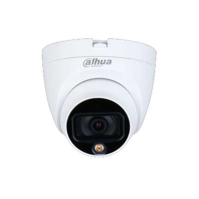 دوربین دام 2 مگاپیکسل دید در شب رنگی داهوا میکروفن دار DAHUA-DH-HAC-HDW1209TLQP-A-LED
